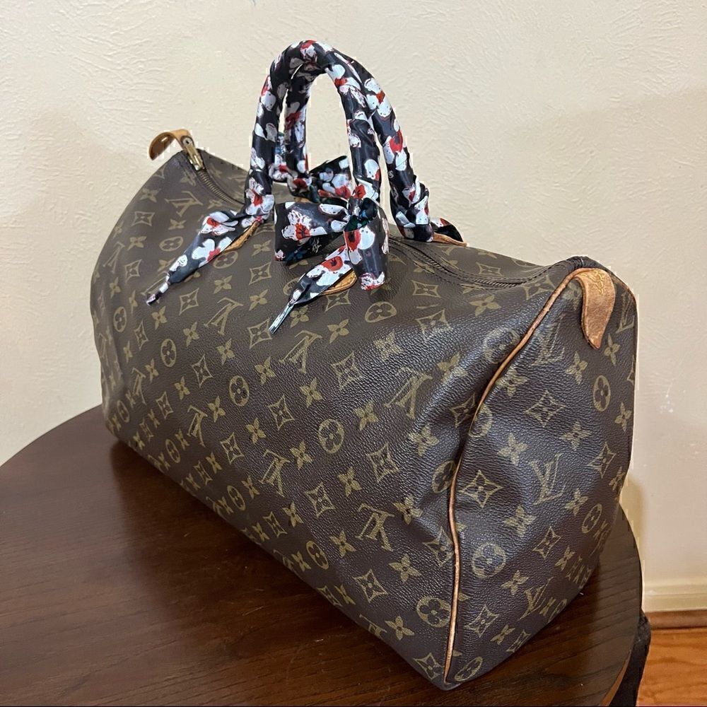 LOUIS VUITTON SPEEDY 40 Vintage February “87 Made in France 100% authentic! gUC - Picture 2 of 12